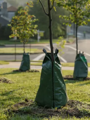planting trees