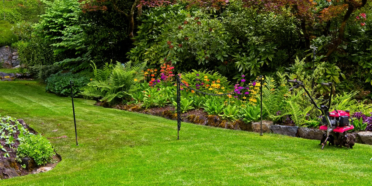 aerating a lawn