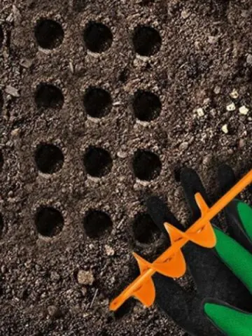 use a drill auger bit