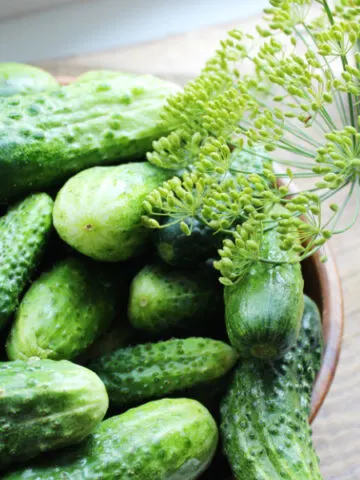 how to make crock pickles