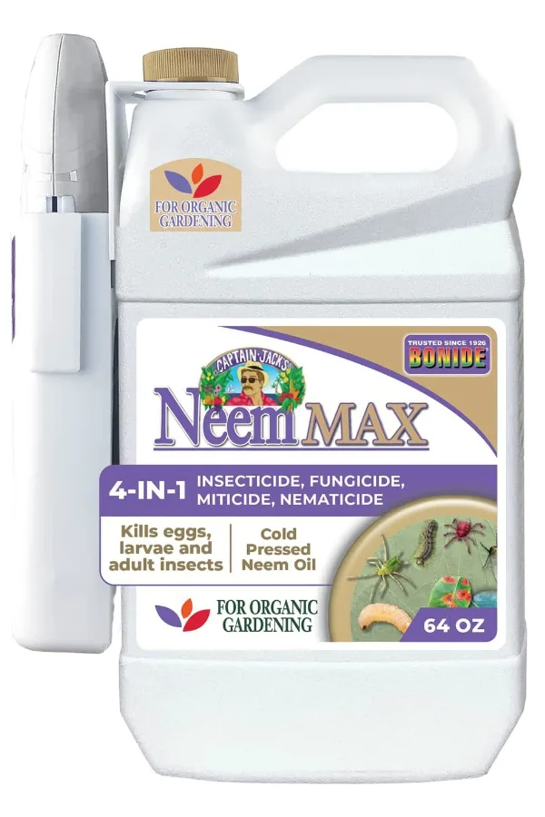 neem oil - how to get rid of ticks in the yard