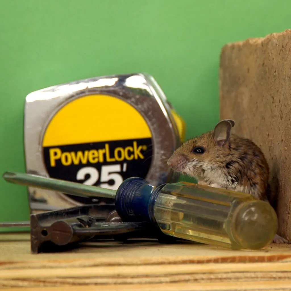 mice in the garage