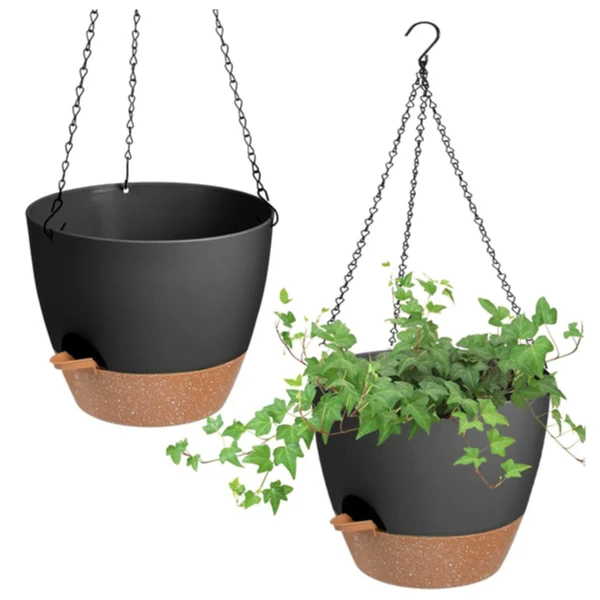 self watering hanging baskets