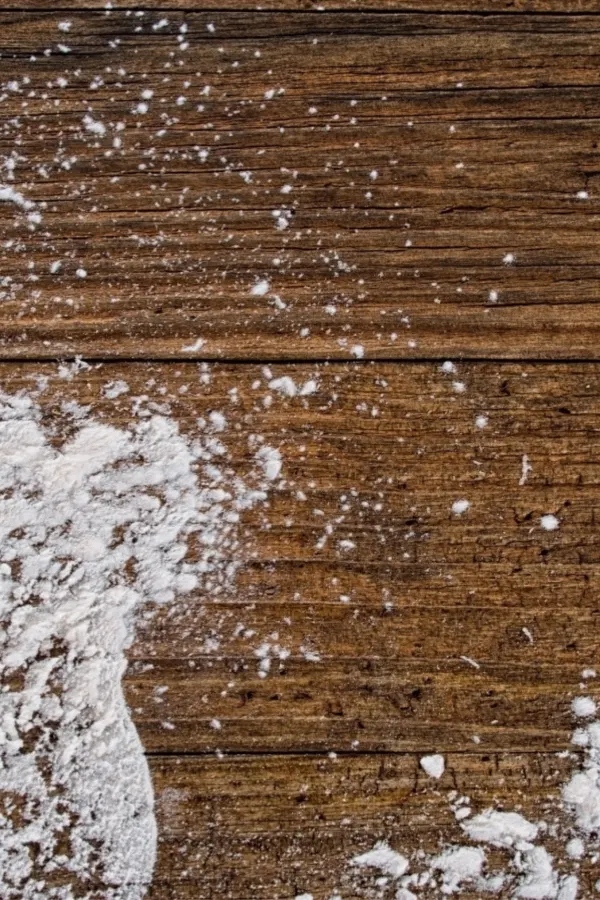 get rid of cockroaches - flour spill