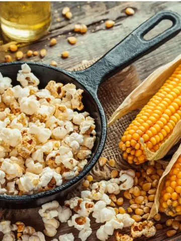 grow popcorn in a garden