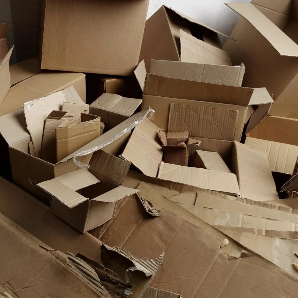 recycle cardboard